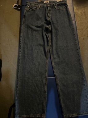 NWT JACK&JONES Mens Jeans Size 34-34 Baggy Fit